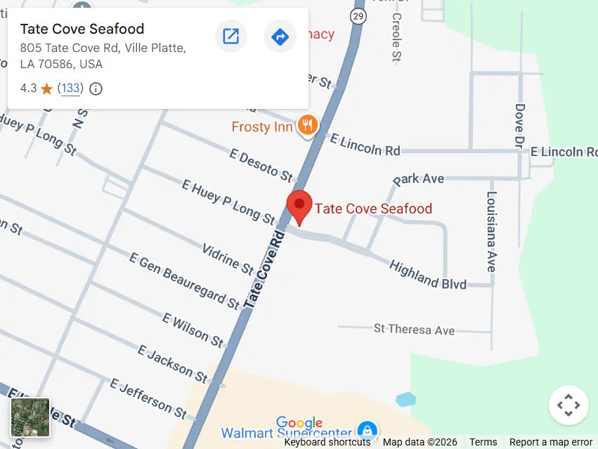 Location, 805 Tate Cove Rd, Ville Platte, LA 70586, United States